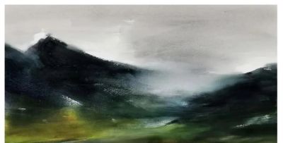 丁寺钟｜湖畔青澜·首届全国青年水彩画作品邀请展特邀艺术家 - 图画吧TUHUABA