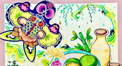 41张清明节主题儿童绘画和手抄报，值得收藏 - 图画吧TUHUABA