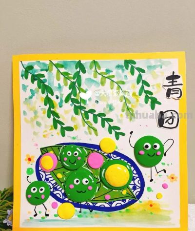 41张清明节主题儿童绘画和手抄报，值得收藏 - 图画吧TUHUABA