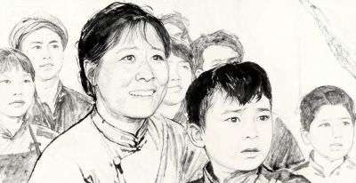 创作素材人物速写素材 - 图画吧TUHUABA