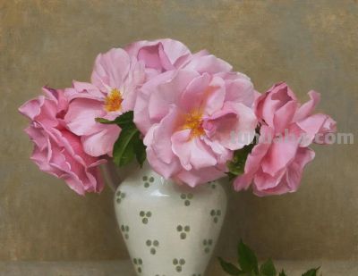 细腻优雅的花卉静物画 | Henrietta Smith - 图画吧TUHUABA