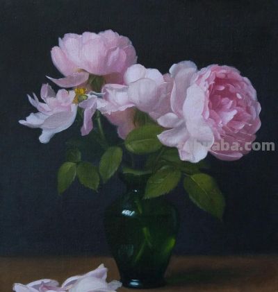 细腻优雅的花卉静物画 | Henrietta Smith - 图画吧TUHUABA