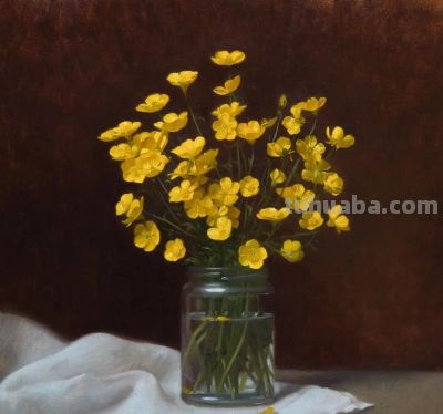 细腻优雅的花卉静物画 | Henrietta Smith - 图画吧TUHUABA