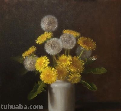 细腻优雅的花卉静物画 | Henrietta Smith - 图画吧TUHUABA