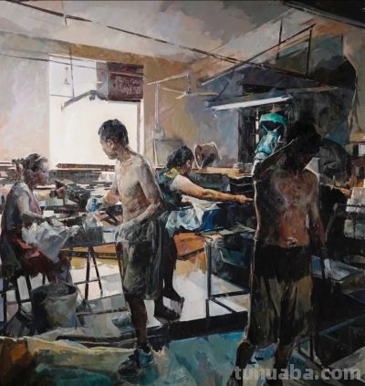 国展完整看|2025·百家金陵画展（全部油画作品：100件） - 图画吧TUHUABA