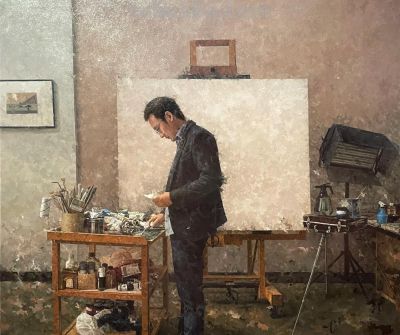 国展完整看|2025·百家金陵画展（全部油画作品：100件） - 图画吧TUHUABA