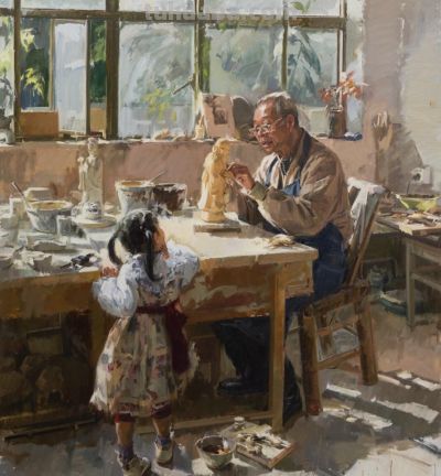 国展完整看|2025·百家金陵画展（全部油画作品：100件） - 图画吧TUHUABA