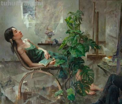 国展完整看|2025·百家金陵画展（全部油画作品：100件） - 图画吧TUHUABA