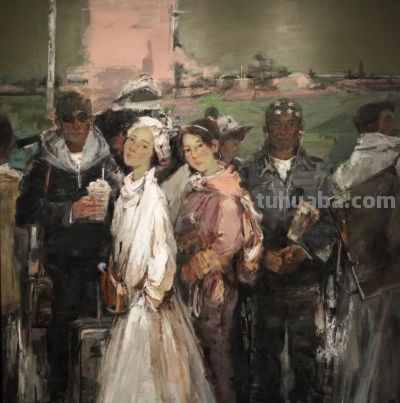 国展完整看|2025·百家金陵画展（全部油画作品：100件） - 图画吧TUHUABA