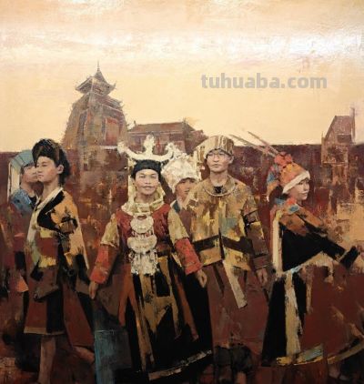 国展完整看|2025·百家金陵画展（全部油画作品：100件） - 图画吧TUHUABA