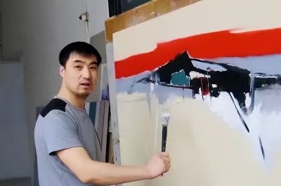 当代著名油画家王凤伟--印象油画系列 - 图画吧TUHUABA