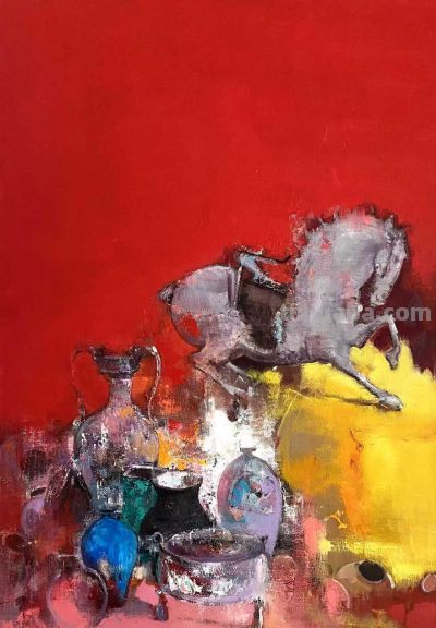 当代著名油画家王凤伟--印象油画系列 - 图画吧TUHUABA