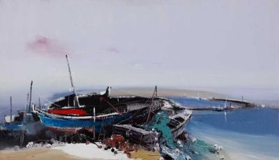 当代著名油画家王凤伟--印象油画系列 - 图画吧TUHUABA