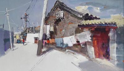 当代著名油画家王凤伟--印象油画系列 - 图画吧TUHUABA