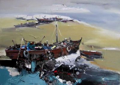 当代著名油画家王凤伟--印象油画系列 - 图画吧TUHUABA