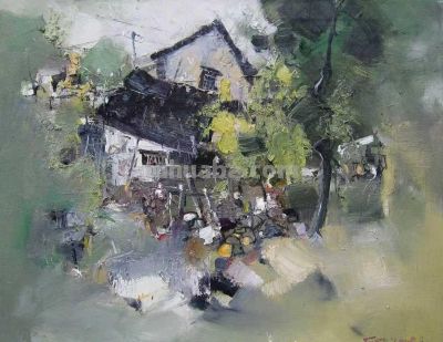 当代著名油画家王凤伟--印象油画系列 - 图画吧TUHUABA