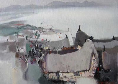 当代著名油画家王凤伟--印象油画系列 - 图画吧TUHUABA