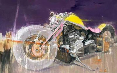 当代著名油画家王凤伟--印象油画系列 - 图画吧TUHUABA