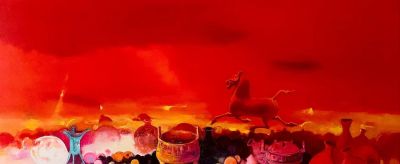 当代著名油画家王凤伟--印象油画系列 - 图画吧TUHUABA