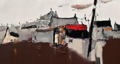 当代著名油画家王凤伟--印象油画系列 - 图画吧TUHUABA