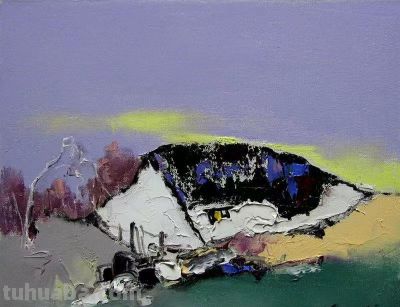 当代著名油画家王凤伟--印象油画系列 - 图画吧TUHUABA