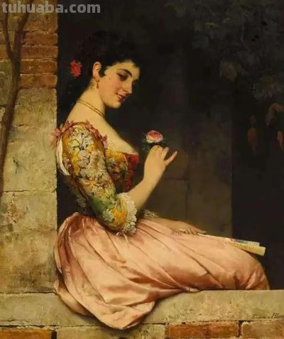 欧根·冯·布拉斯油画作品 - 图画吧TUHUABA