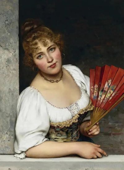 欧根·冯·布拉斯油画作品 - 图画吧TUHUABA