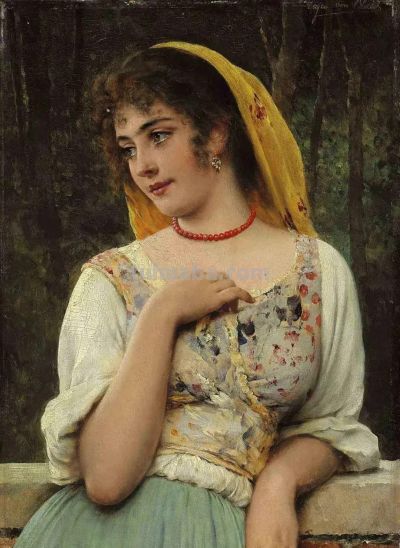 欧根·冯·布拉斯油画作品 - 图画吧TUHUABA