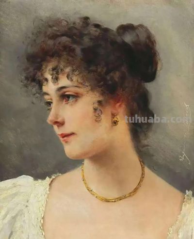 欧根·冯·布拉斯油画作品 - 图画吧TUHUABA