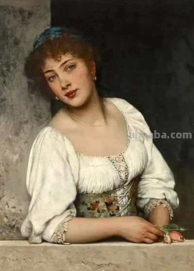 欧根·冯·布拉斯油画作品 - 图画吧TUHUABA