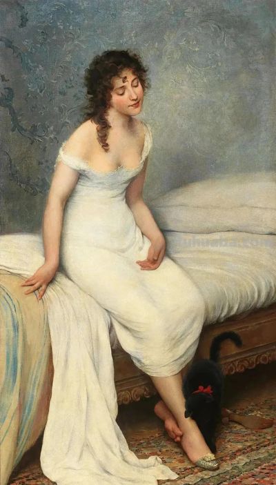 欧根·冯·布拉斯油画作品 - 图画吧TUHUABA