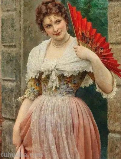 欧根·冯·布拉斯油画作品 - 图画吧TUHUABA