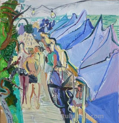 闫平油画作品 - 图画吧TUHUABA