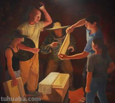 2025中国油画学会创作研修作品展 | 油画选刊（二） - 图画吧TUHUABA