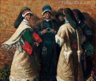 中国油画学会三十年艺术展 | 油画选刊（一） - 图画吧TUHUABA