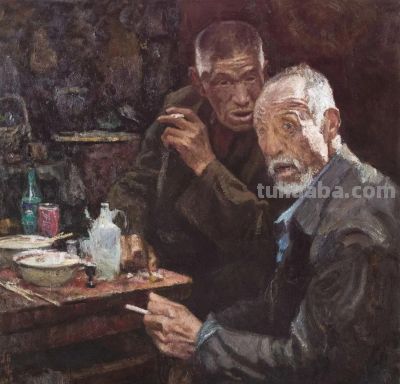 中国油画学会三十年艺术展 | 油画选刊（一） - 图画吧TUHUABA