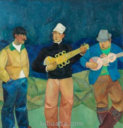 第四届深圳大芬国际油画双年展 | 入选油画选刊（五） - 图画吧TUHUABA