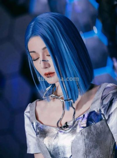 热巴才是cos天花板吧，赛博机械姬破次元，哥特大小姐惊艳 - 图画吧TUHUABA