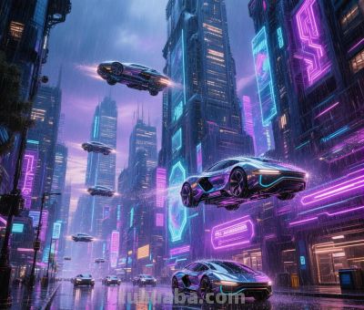 六张绝美AI壁纸分享，动漫风赛博朋克全都有 - 图画吧TUHUABA