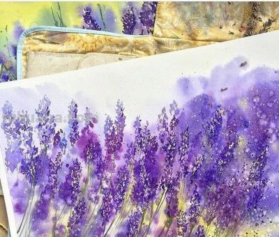 美哭的水彩画，感受春天的绚烂！ - 图画吧TUHUABA