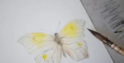 美哭的水彩画，感受春天的绚烂！ - 图画吧TUHUABA