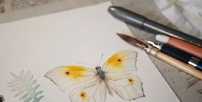 美哭的水彩画，感受春天的绚烂！ - 图画吧TUHUABA