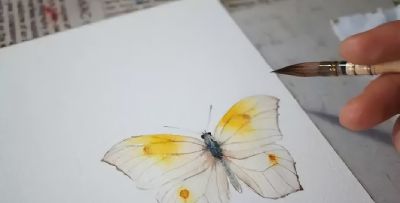 美哭的水彩画，感受春天的绚烂！ - 图画吧TUHUABA