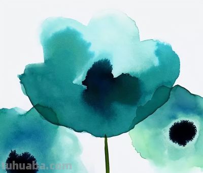 美哭的水彩画，感受春天的绚烂！ - 图画吧TUHUABA