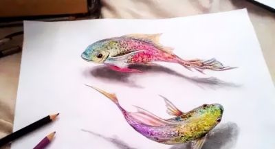 一组疯狂的3D铅笔画！ - 图画吧TUHUABA