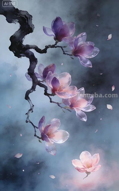 水彩风插画 - 图画吧TUHUABA