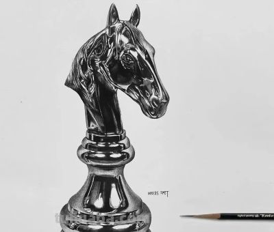 质感很强的素描作品！ - 图画吧TUHUABA