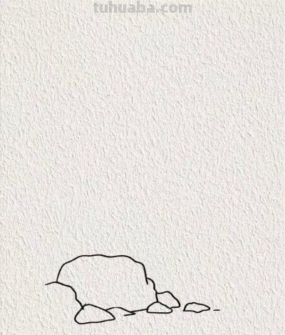 海日升帆远 猫石共清闲丨画个简笔画分享 - 图画吧TUHUABA