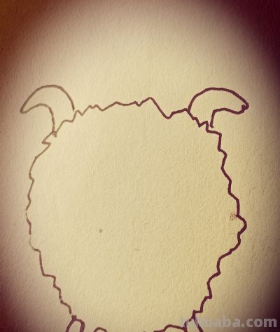 简笔画|懒羊羊，追寻生活中的另一种温良 - 图画吧TUHUABA