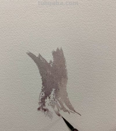 教程：一棵枯树的画法 - 图画吧TUHUABA